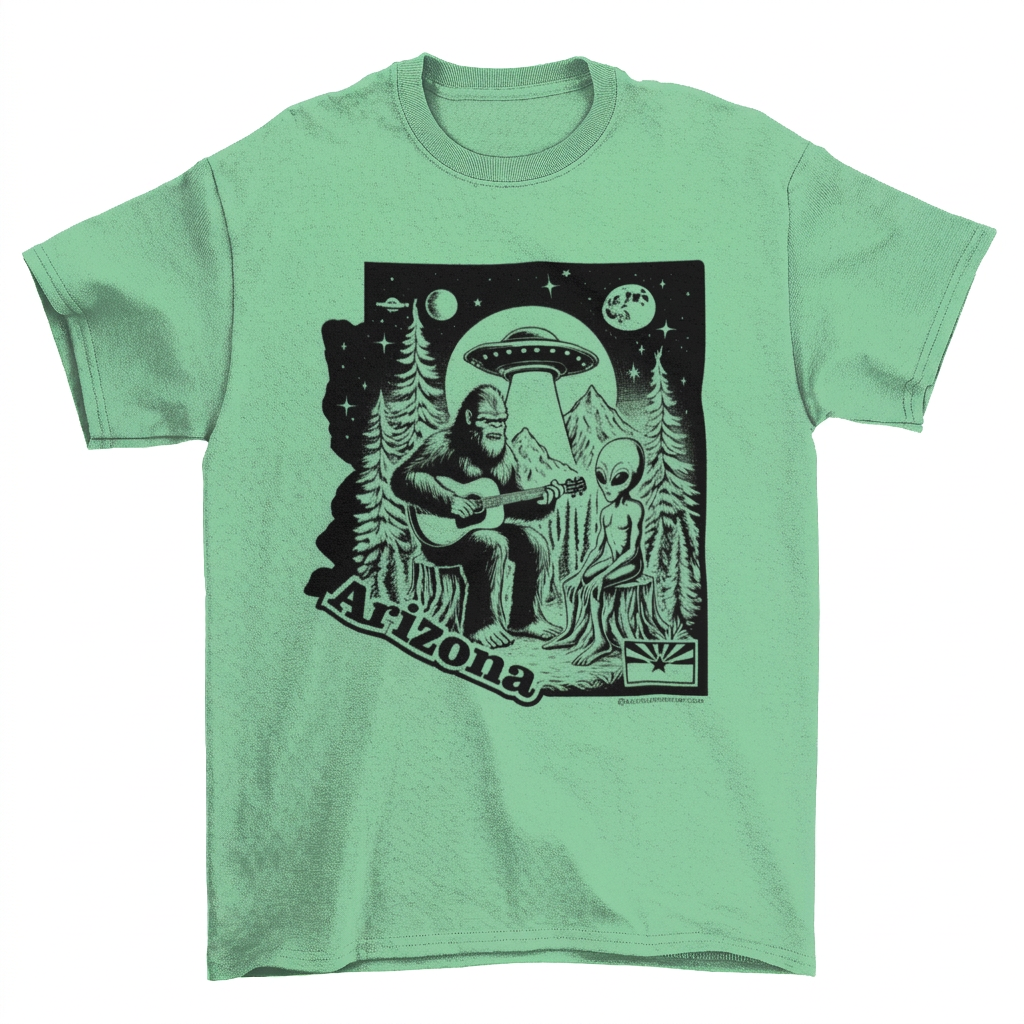 AZ-SP-005 Arizona Yeti Meets Alien Cosmic