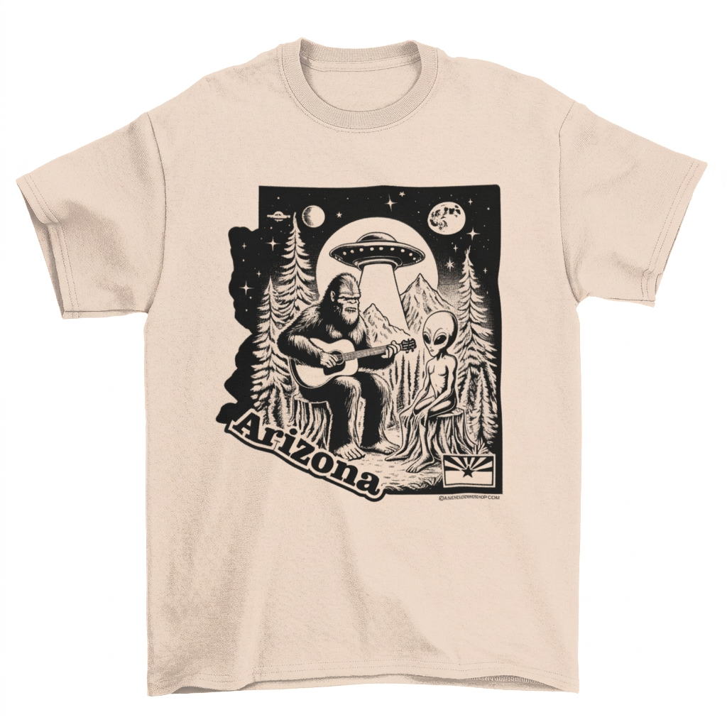 AZ-SP-005 Arizona Yeti Meets Alien Cosmic