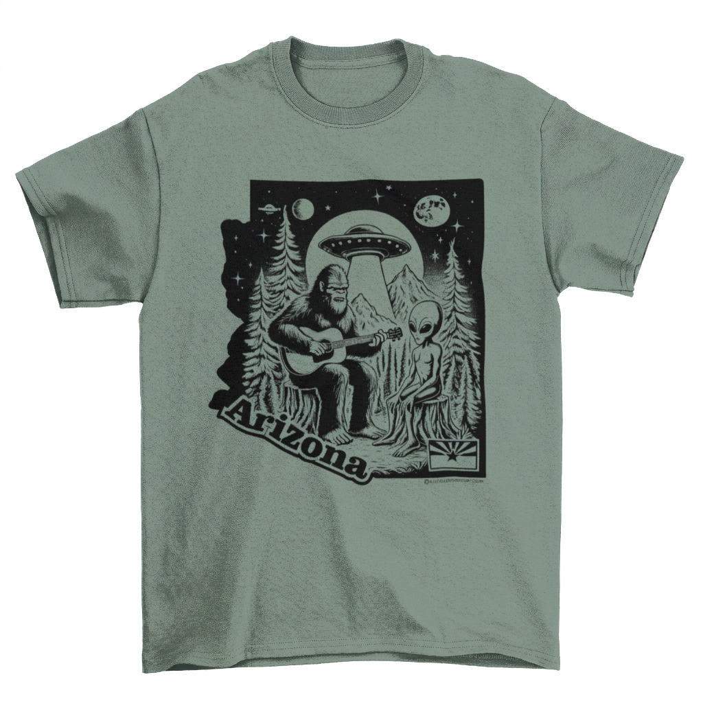 AZ-SP-005 Arizona Yeti Meets Alien Cosmic