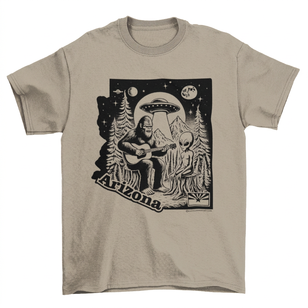 AZ-SP-005 Arizona Yeti Meets Alien Cosmic
